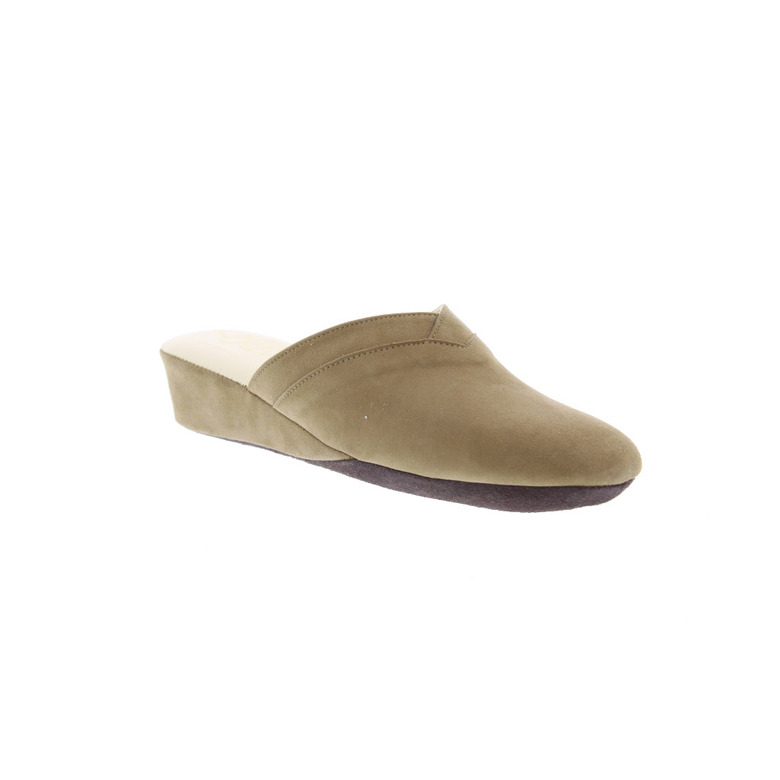 Crb pantoffels taupe 2