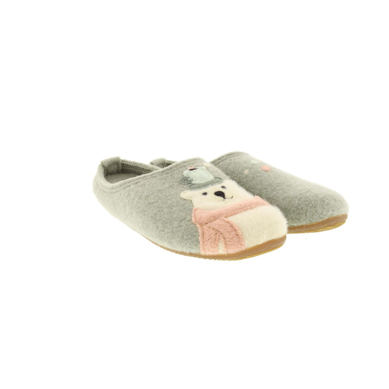 Living Kitzbuhel pantoffels grijs 2