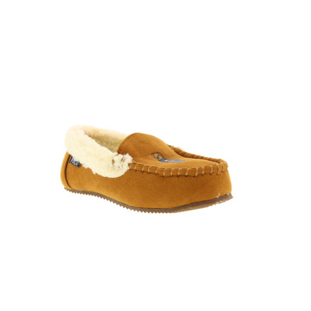 Ralph Lauren pantoffels cognac