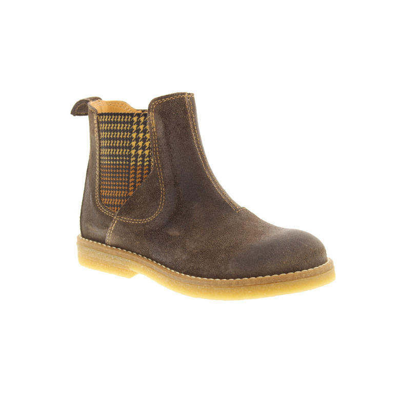 Ocra chaussures hautes brun 2