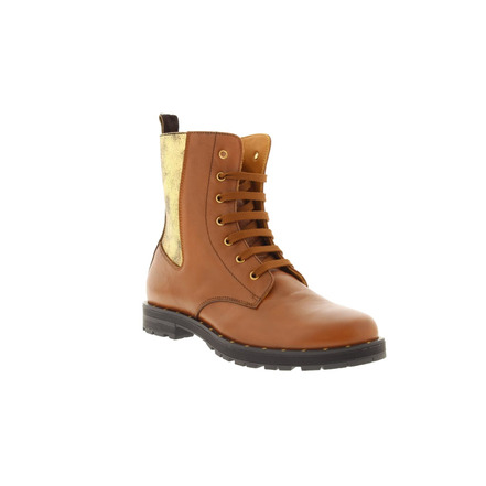 Rondinella hoge schoenen cognac