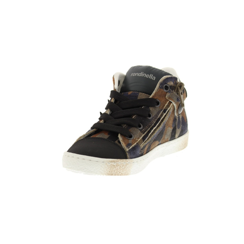 Rondinella hoge schoenen blauw 3