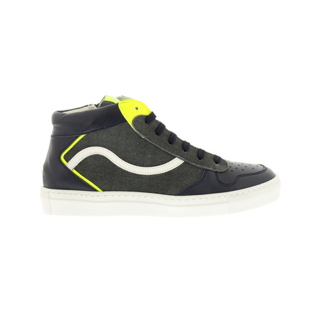 Rondinella hoge schoenen groen