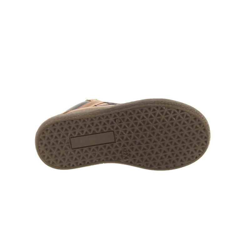 Stones And Bones hoge schoenen cognac 5