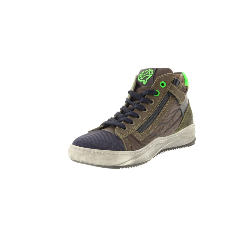 Stones And Bones hoge schoenen kaki 3