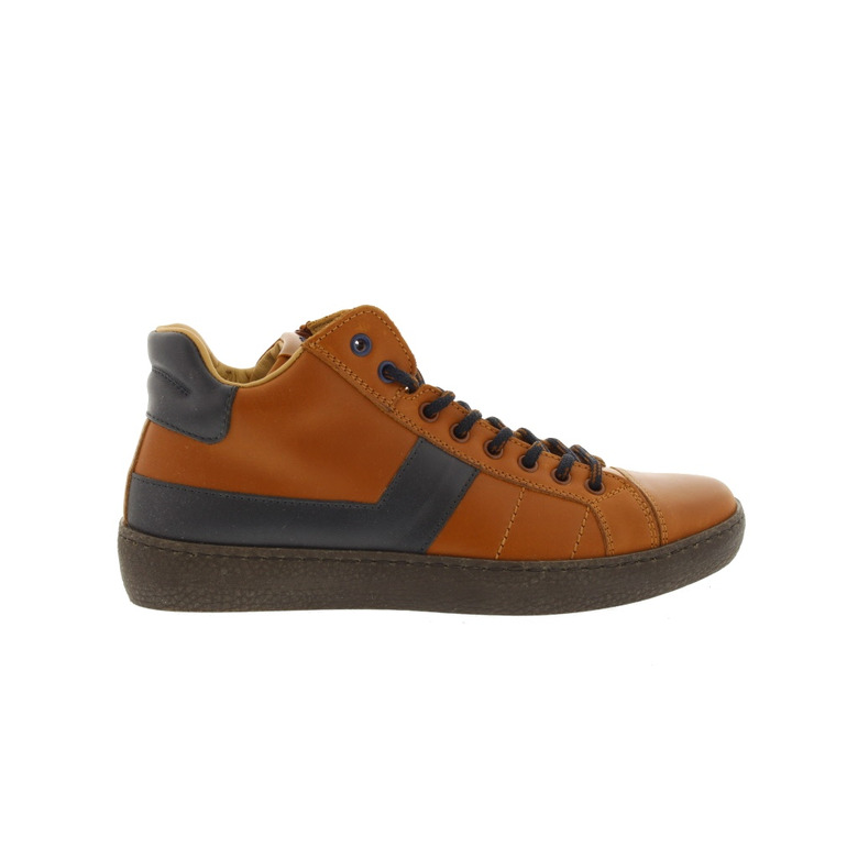 Stones And Bones hoge schoenen cognac