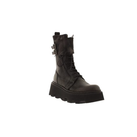 Lofina veterschoenen zwart