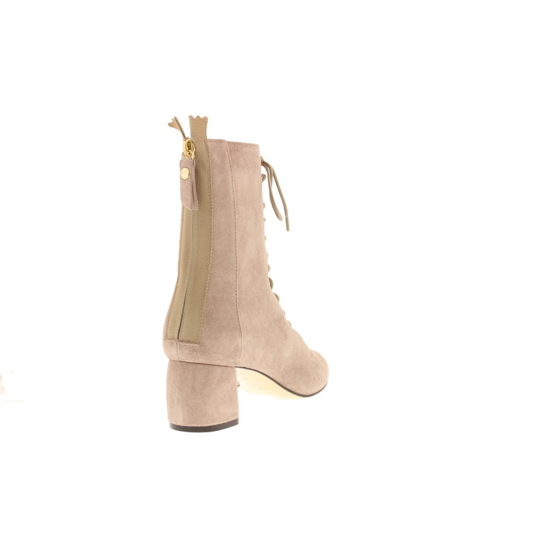 Agl schnürschuhe rosa 4