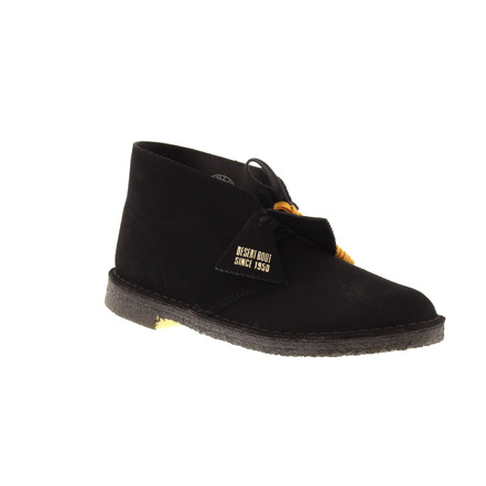 Clarks lage schoenen zwart