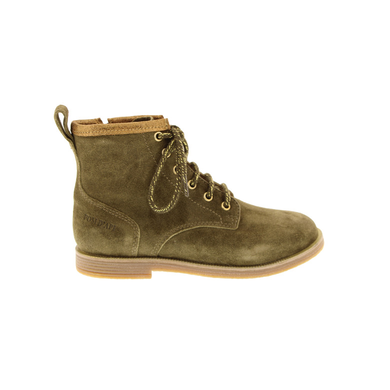 Pom D'api hoge schoenen kaki