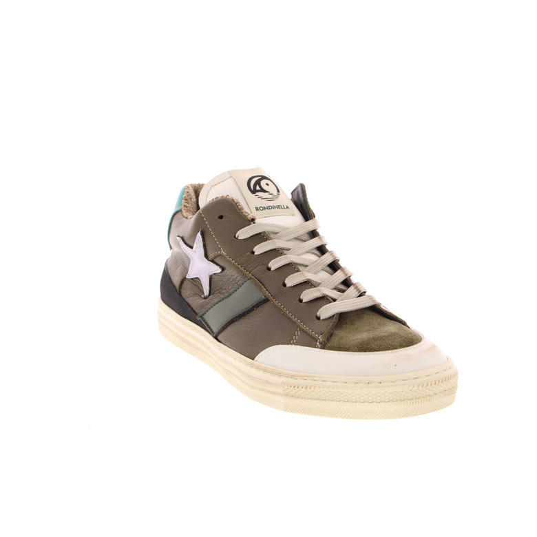 Rondinella hoge schoenen groen 2