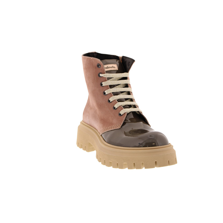 Rondinella hoge schoenen roze 2