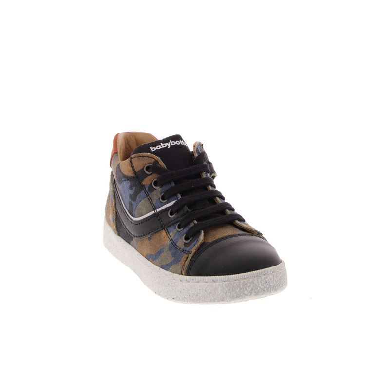 Babybotte veterschoenen zwart 2