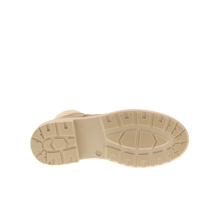 Beberlis chaussures hautes beige 5