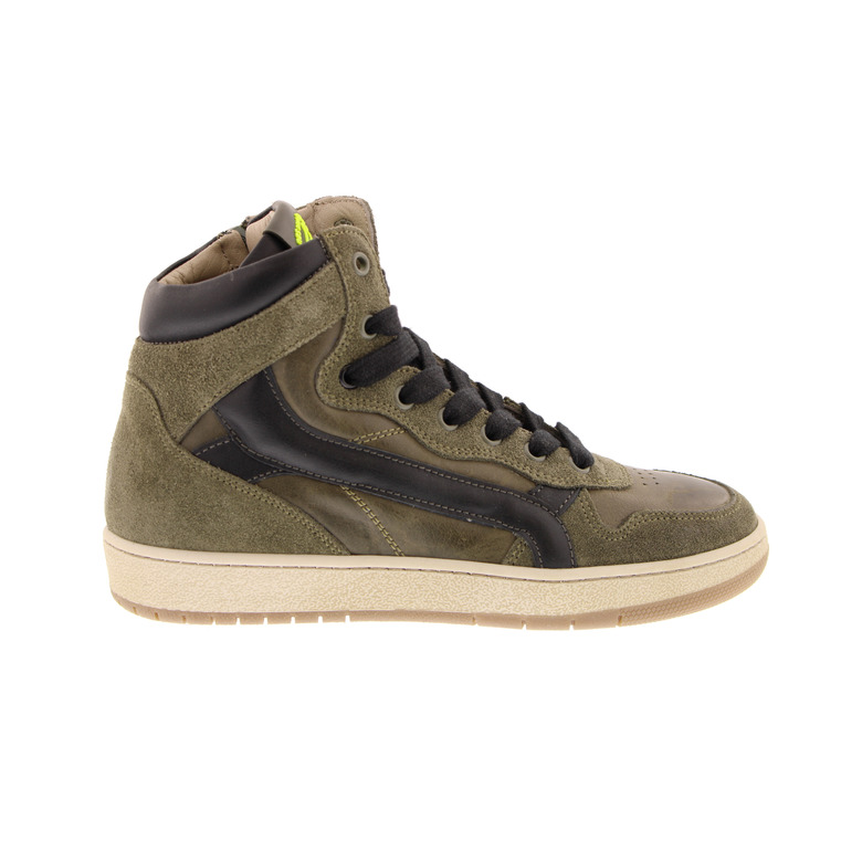 Stones And Bones hoge schoenen kaki