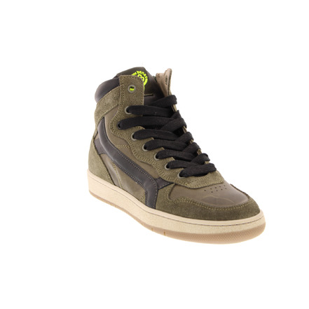 Stones And Bones hoge schoenen kaki