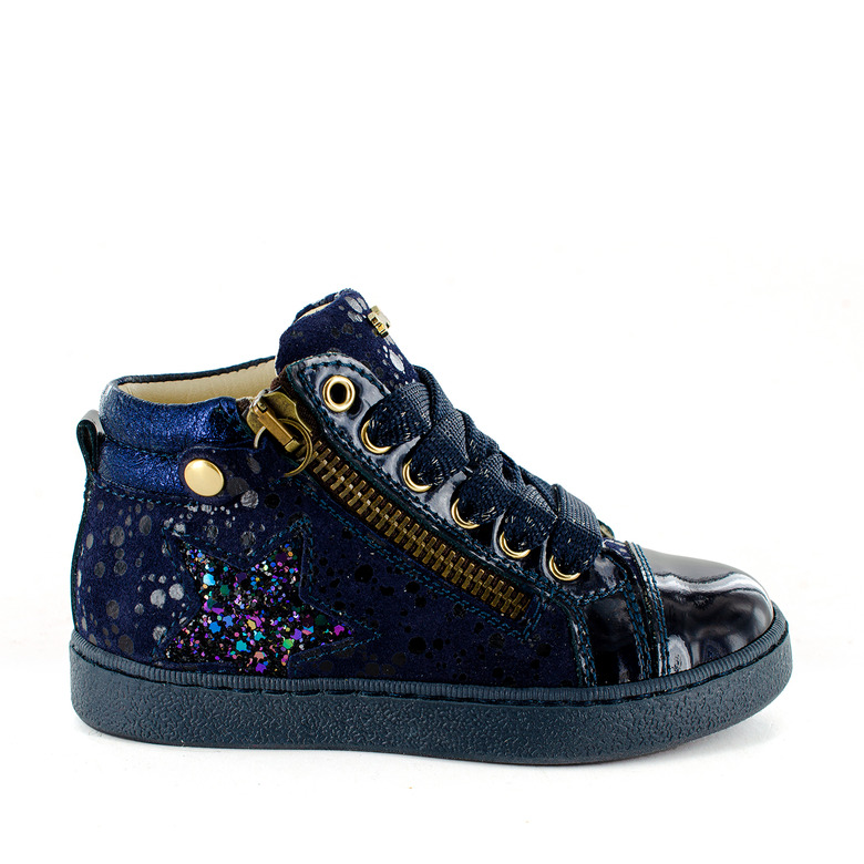 Stones And Bones hoge schoenen blauw