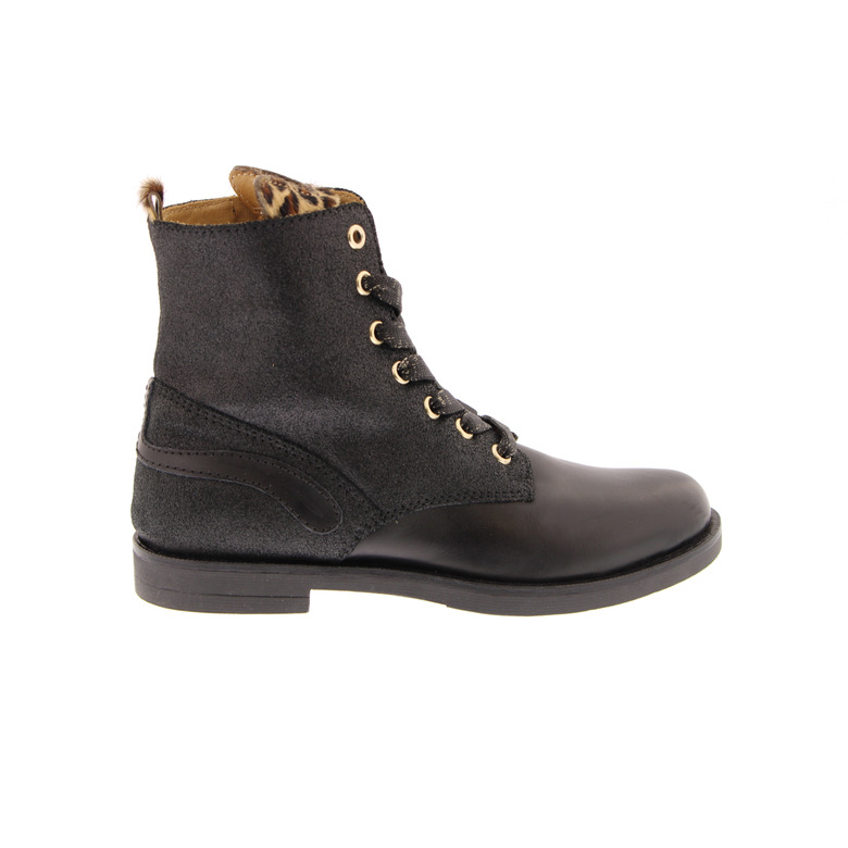 Stones And Bones hoge schoenen zwart