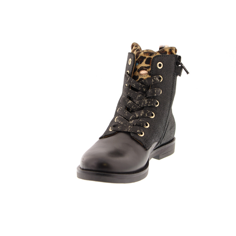 Stones And Bones hoge schoenen zwart 3