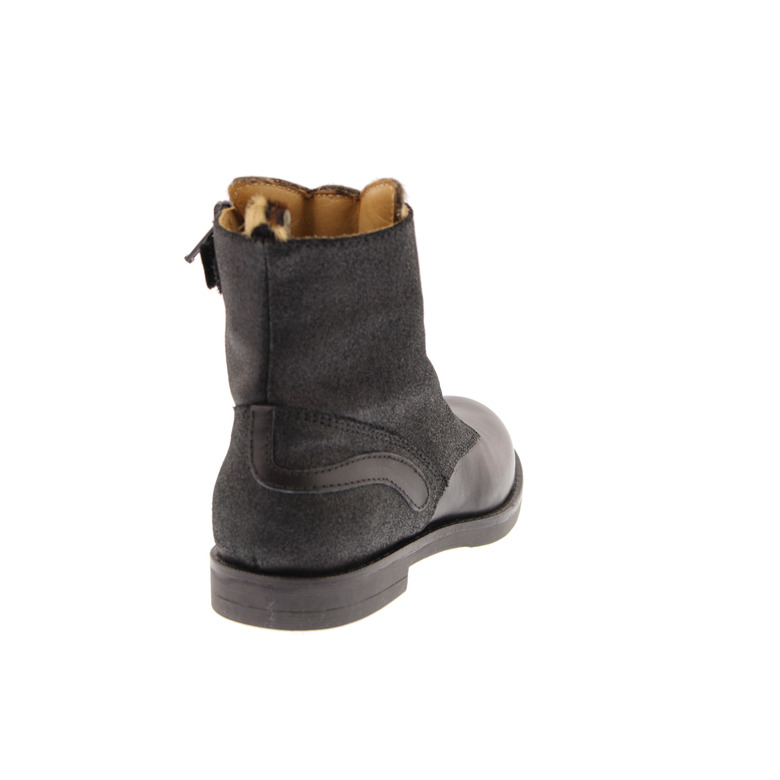 Stones And Bones hoge schoenen zwart 4