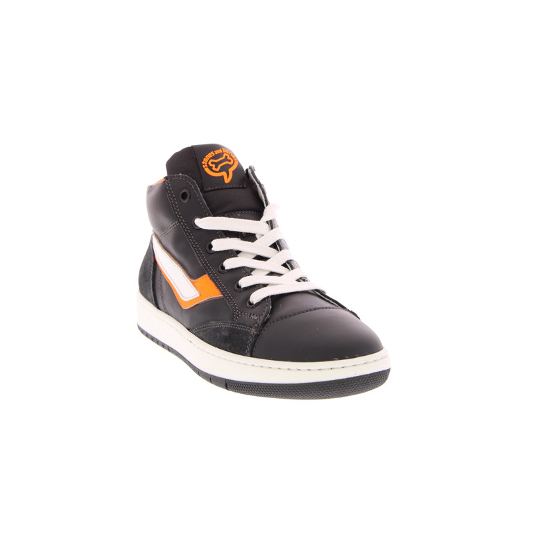 Stones And Bones hoge schoenen zwart 2