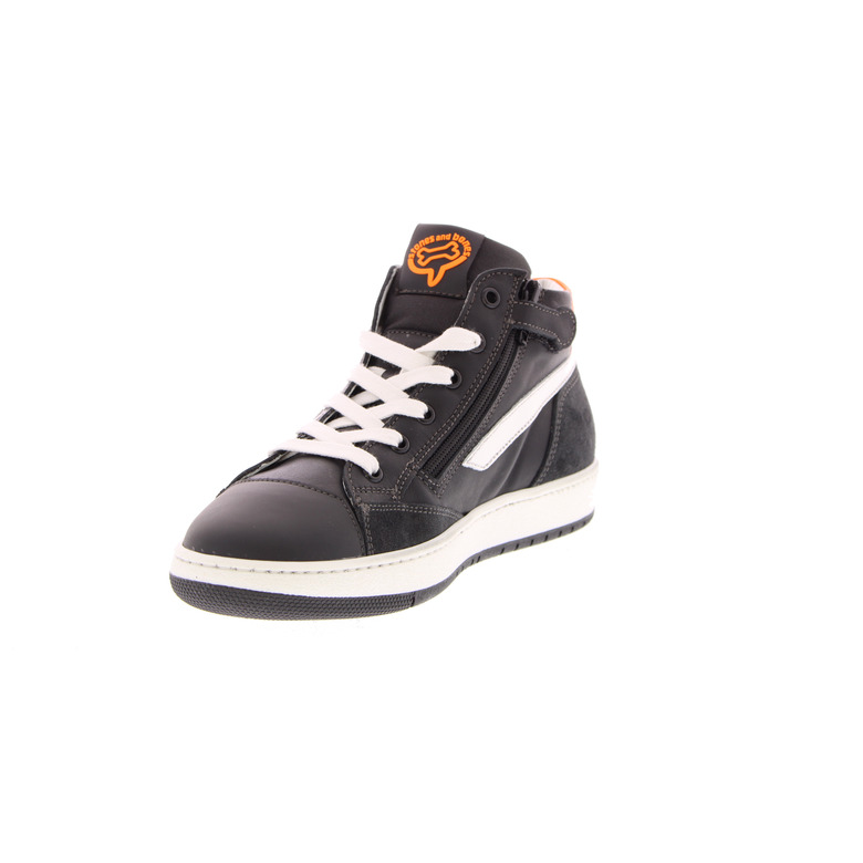 Stones And Bones hoge schoenen zwart 3