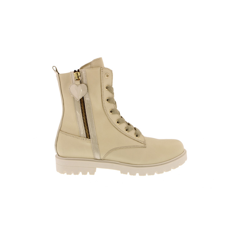 Stones And Bones hoge schoenen beige