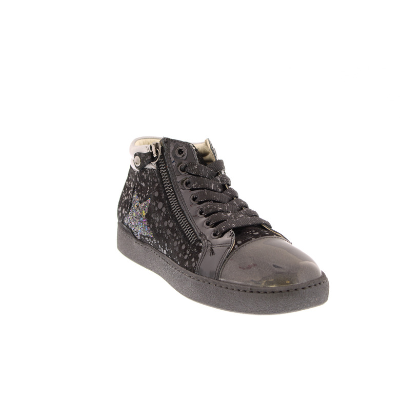 Stones And Bones hoge schoenen zwart 2