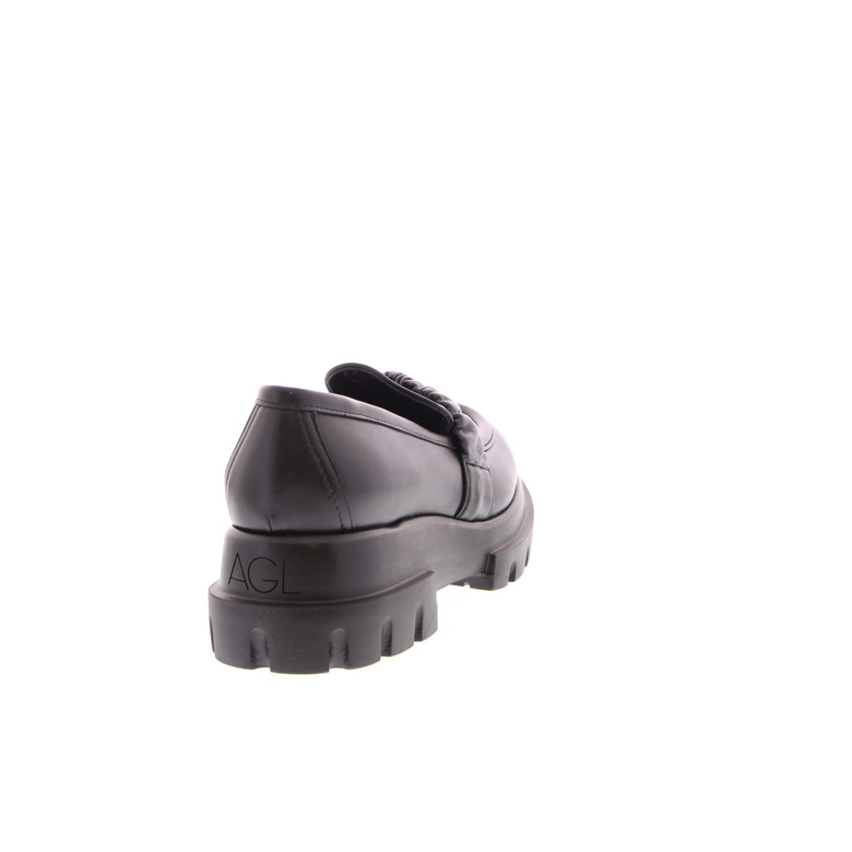 Agl mocassins zwart 4