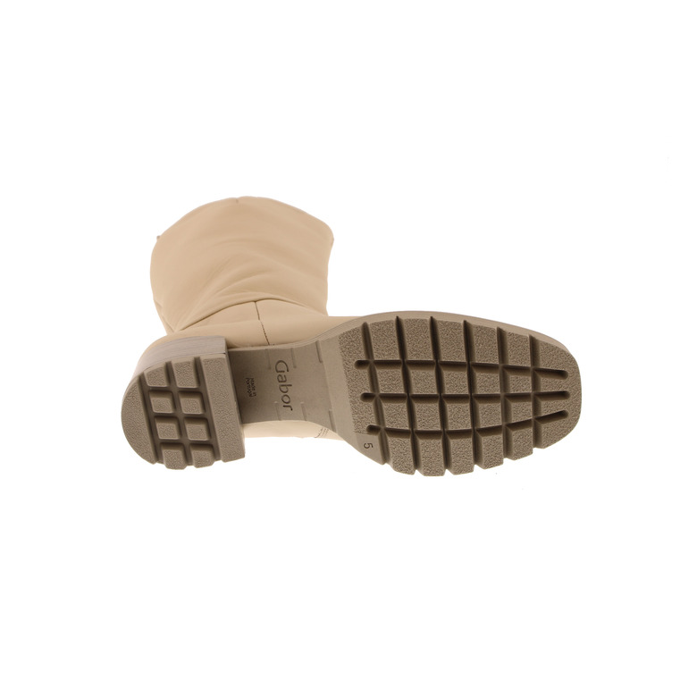 Gabor bottes beige 5