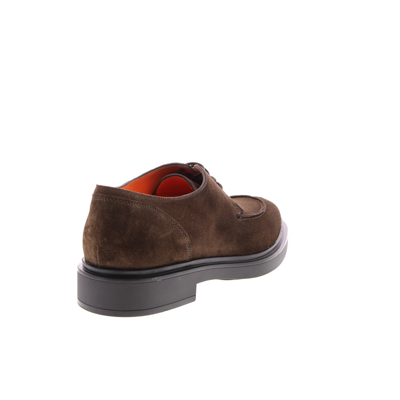 Santoni schnürschuhe braun 4