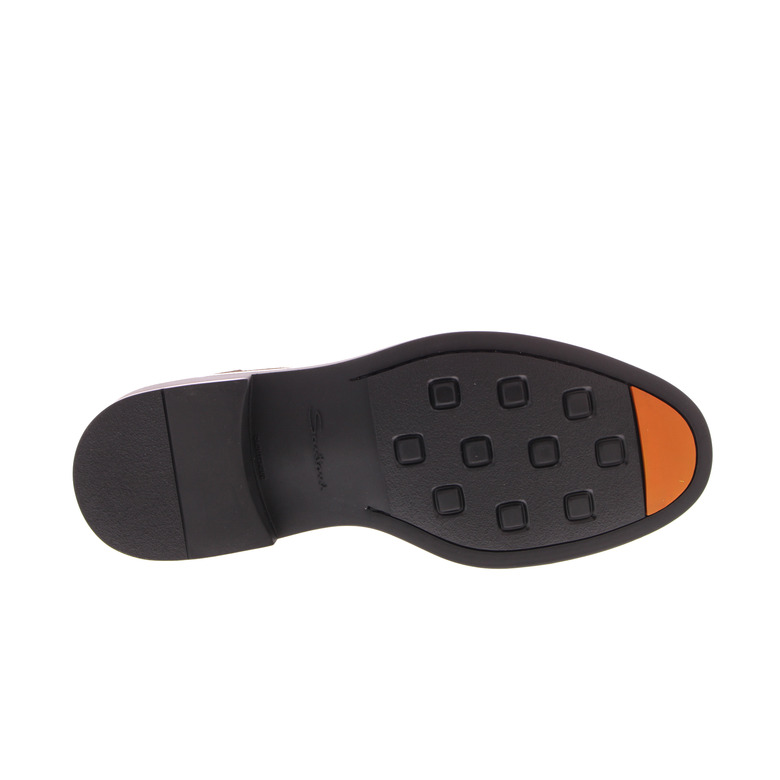 Santoni schnürschuhe braun 5