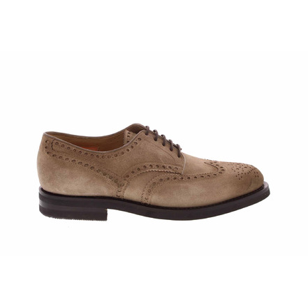 Santoni veterschoenen taupe