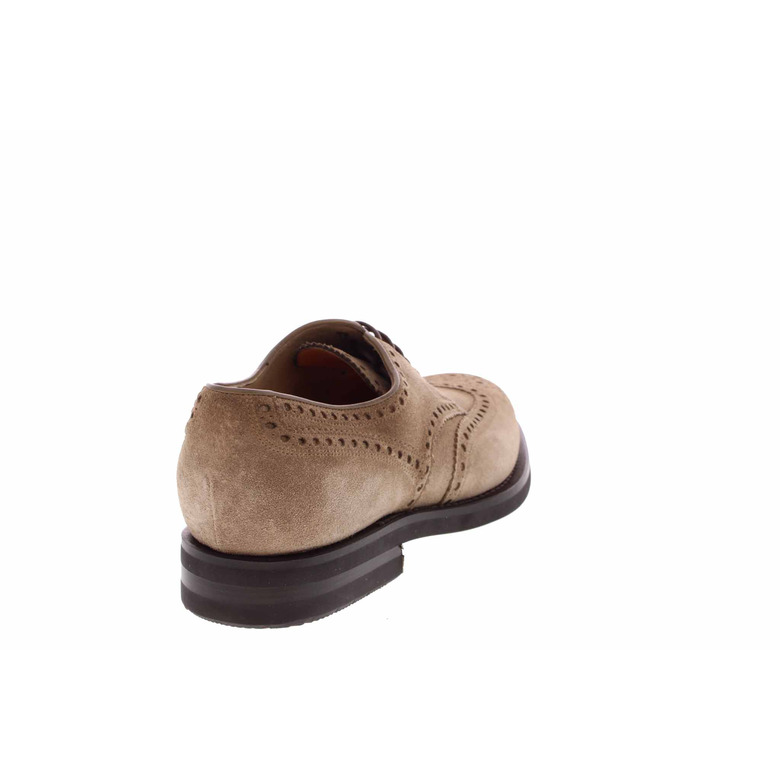 Santoni schnürschuhe taupe 4