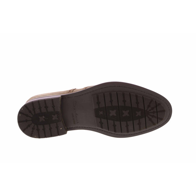 Santoni schnürschuhe taupe 5