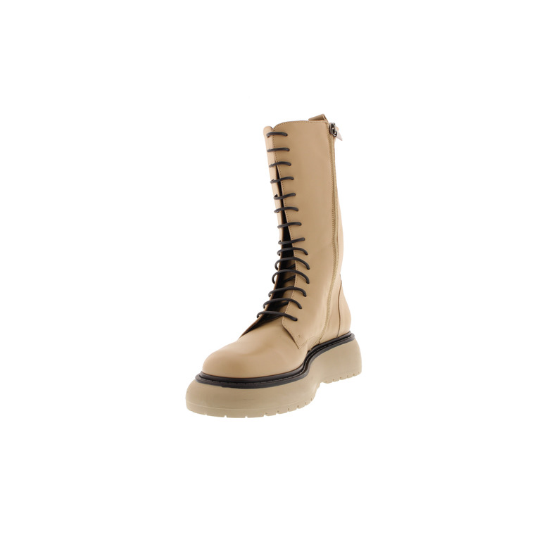 Laura Bellariva schnürschuhe beige 3