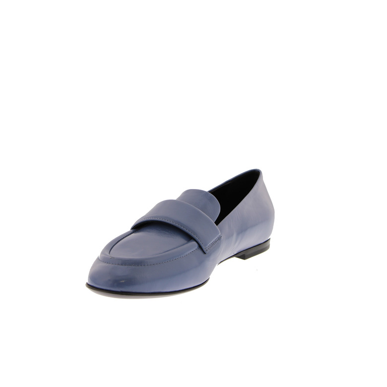 Halmanera mocassins blauw 3