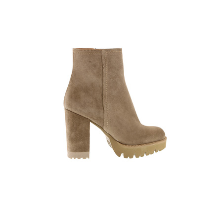 Roberto Festa enkellaarsjes taupe