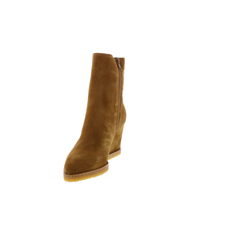 Long Time stiefelette camel 3