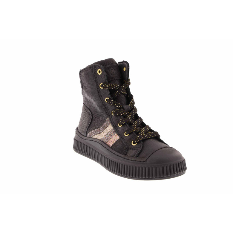 Little David high shoes black 2
