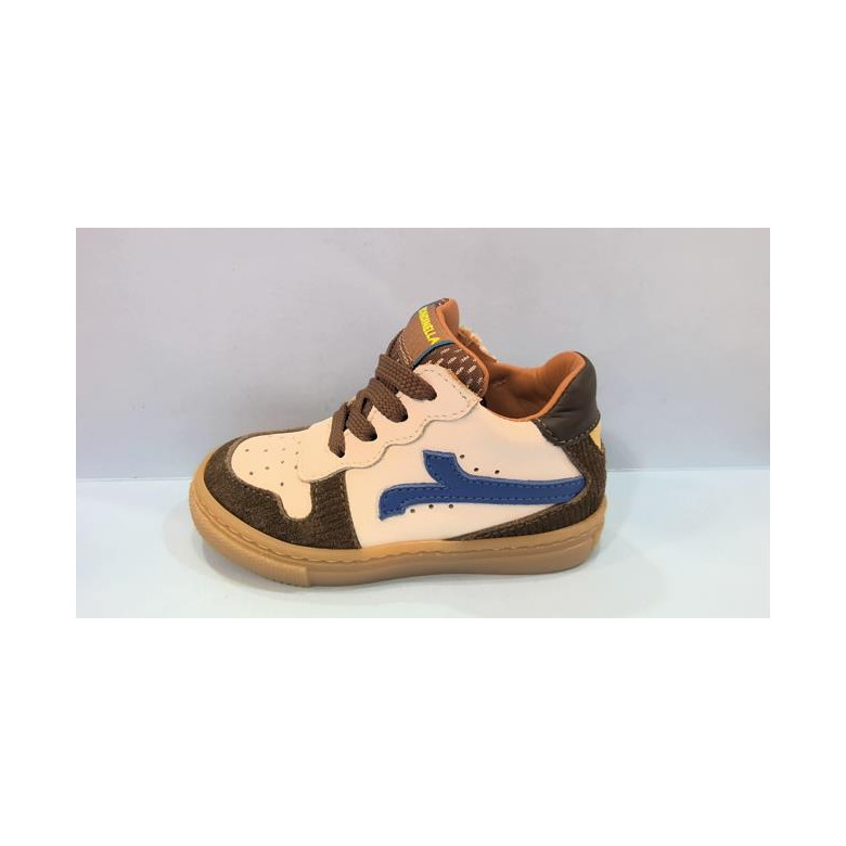 Rondinella veterschoenen wit