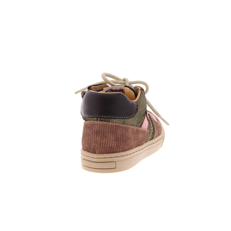 Rondinella schnürschuhe rosa 4