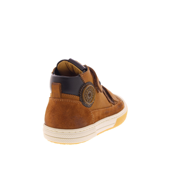 Stones And Bones hoge schoenen cognac 4