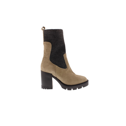 Janet & Janet enkellaarsjes taupe