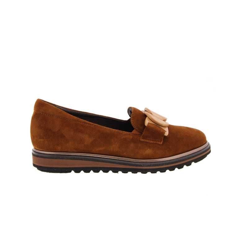 Softwaves loafers cognac 1