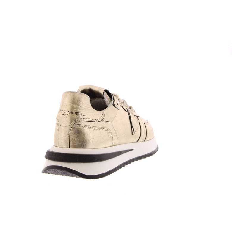 Philippe Model sneakers goud 4