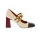 Chie Mihara pumps ecru 1
