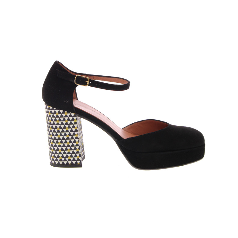 Les Venues pumps zwart 1