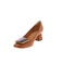Roberto Festa pumps cognac 3