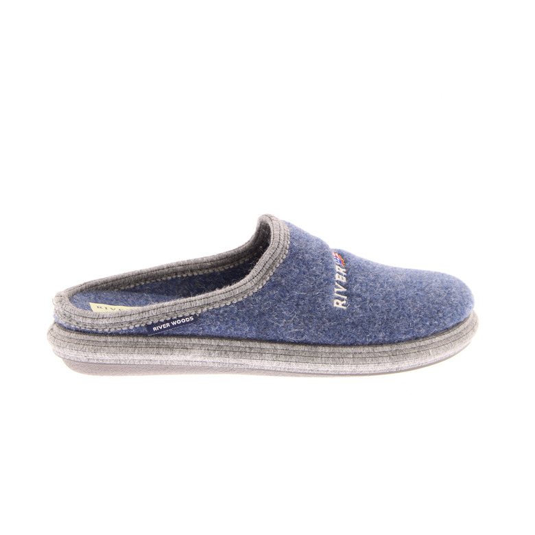 Riverwoods pantoffels blauw 1